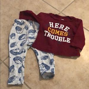 Old navy here comes trouble set